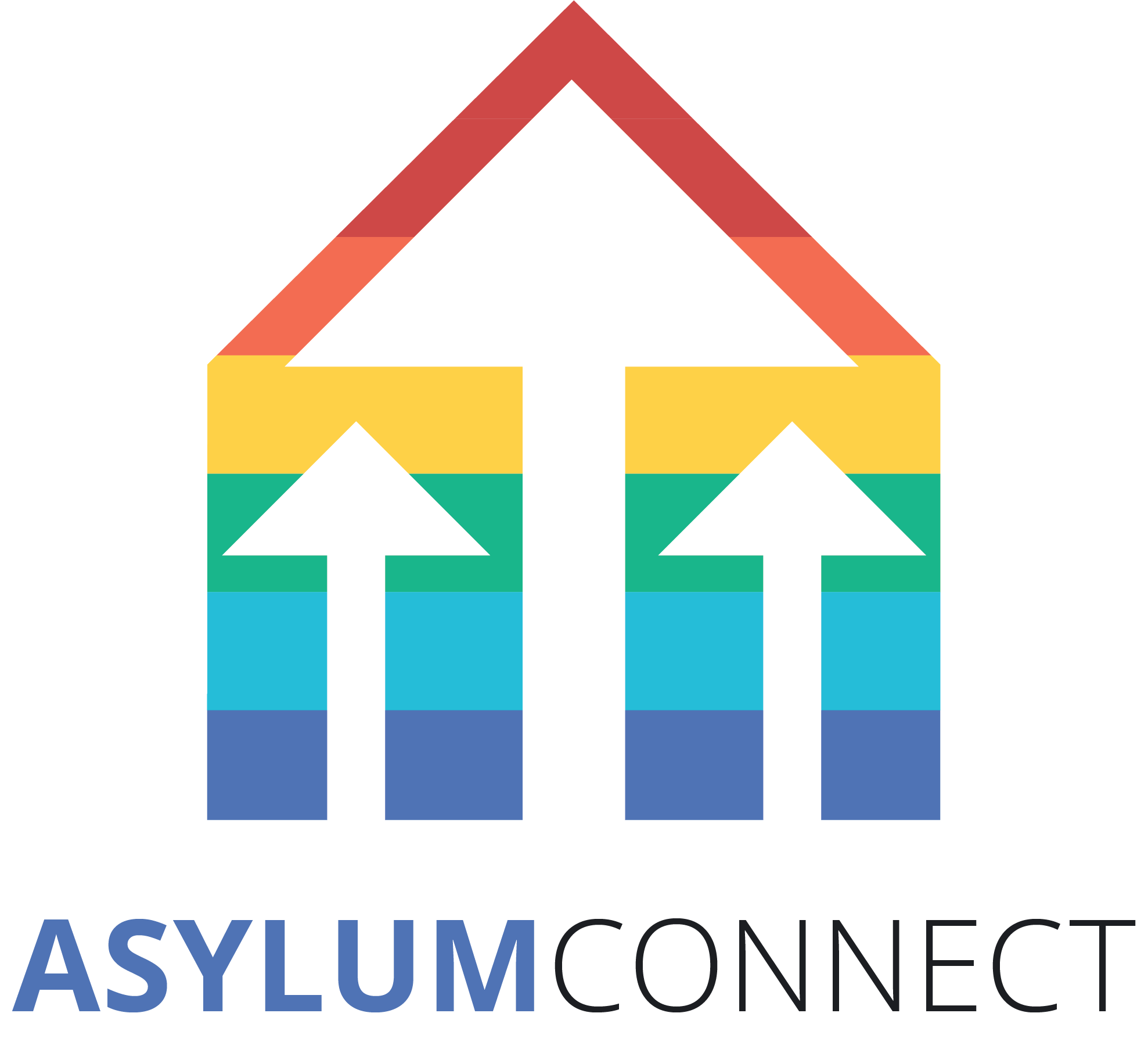 AsylumConnect logo and link